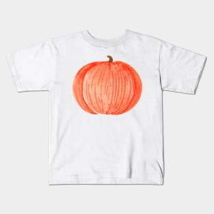 Pumpkin orange halloween Kids T-Shirt